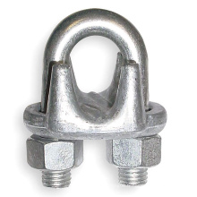 Galvanisé U Bolt Type Forged Steel Wire Rope Metal Clips